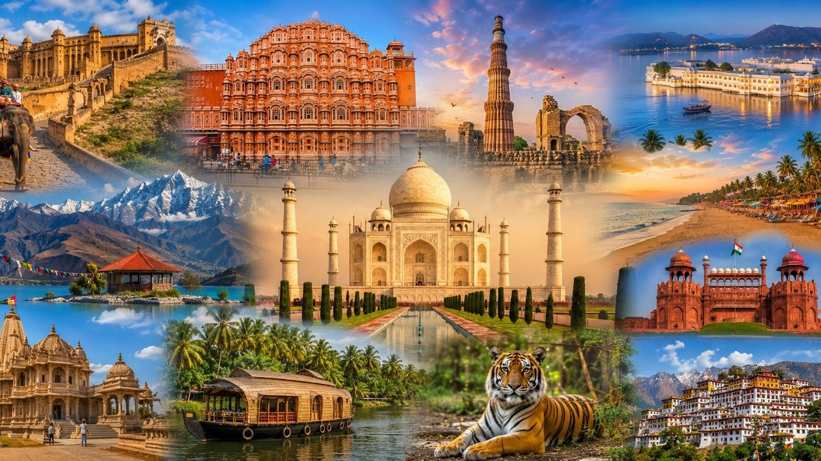 15 Top Tourist Places to Visit in India